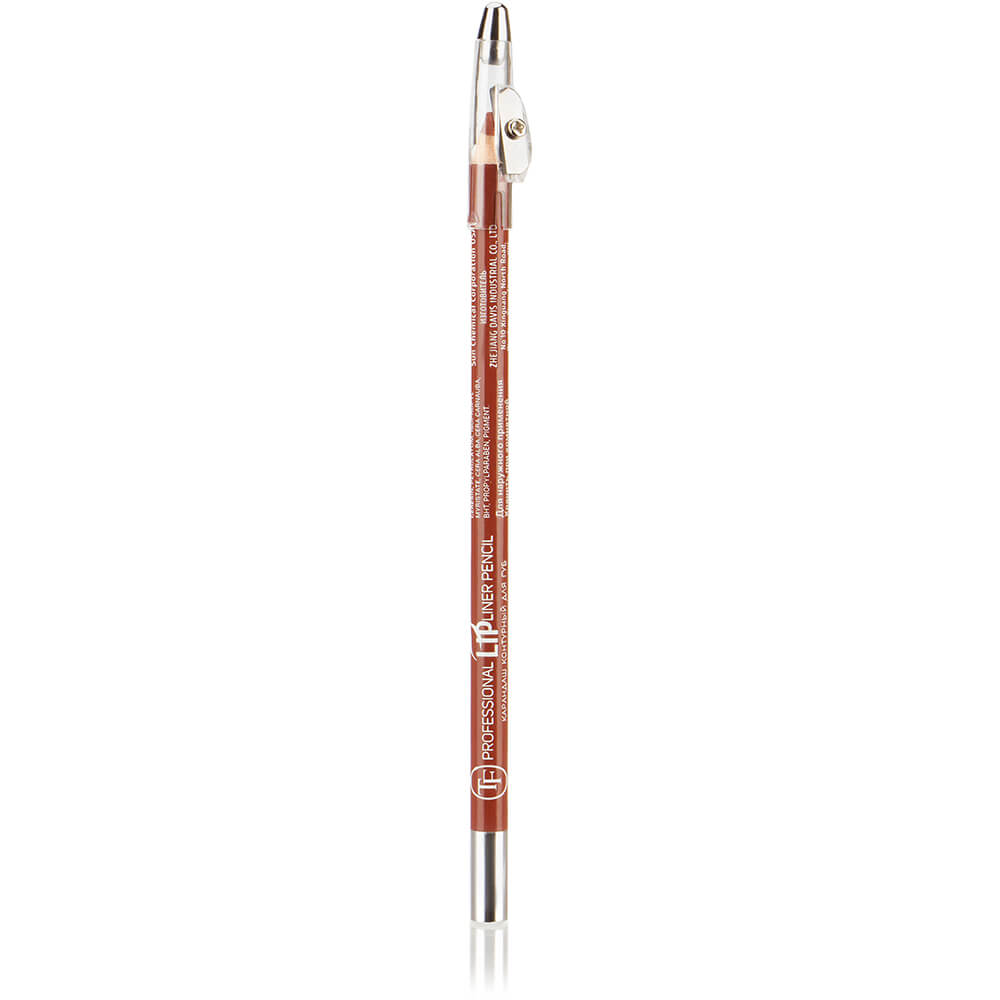 Карандаш для губ с точилкой W-207-124C тон №124 "Professional Lipliner Pencil" cinnamon/цвет корицы