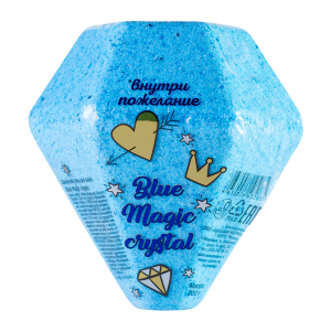 Соль для ванн "Шипучая" Crystal Blue Magic, 200г п/п