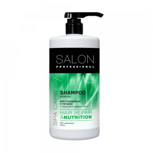 Шампунь для волос SPA Salon Professional  Восстановление и увлажнение, 1000мл
