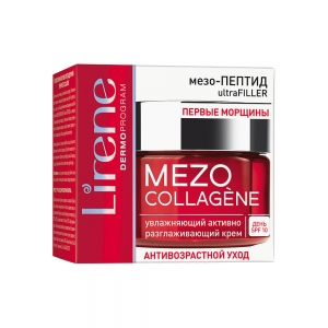 Mezo Collagene Крем для лица Увлажняющий активно разглаживающий крем SPF10, 50мл