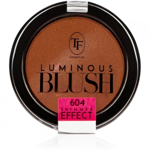 Румяна пудровые для лица TBL-06-604C "Luminous Blush" с шиммер эффектом тон 604 "пепельный розовый"