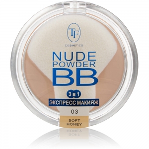 Пудра для лица "Nude BB Powder" TP-15-03C, тон 03 темный беж