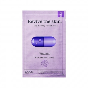 Маска д/лица с витаминами "Revive the skin", тканевая, 23мл